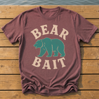 Outside-ish Design 18 T-Shirt — Brick