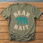 Outside-ish Design 18 T-Shirt — Moss