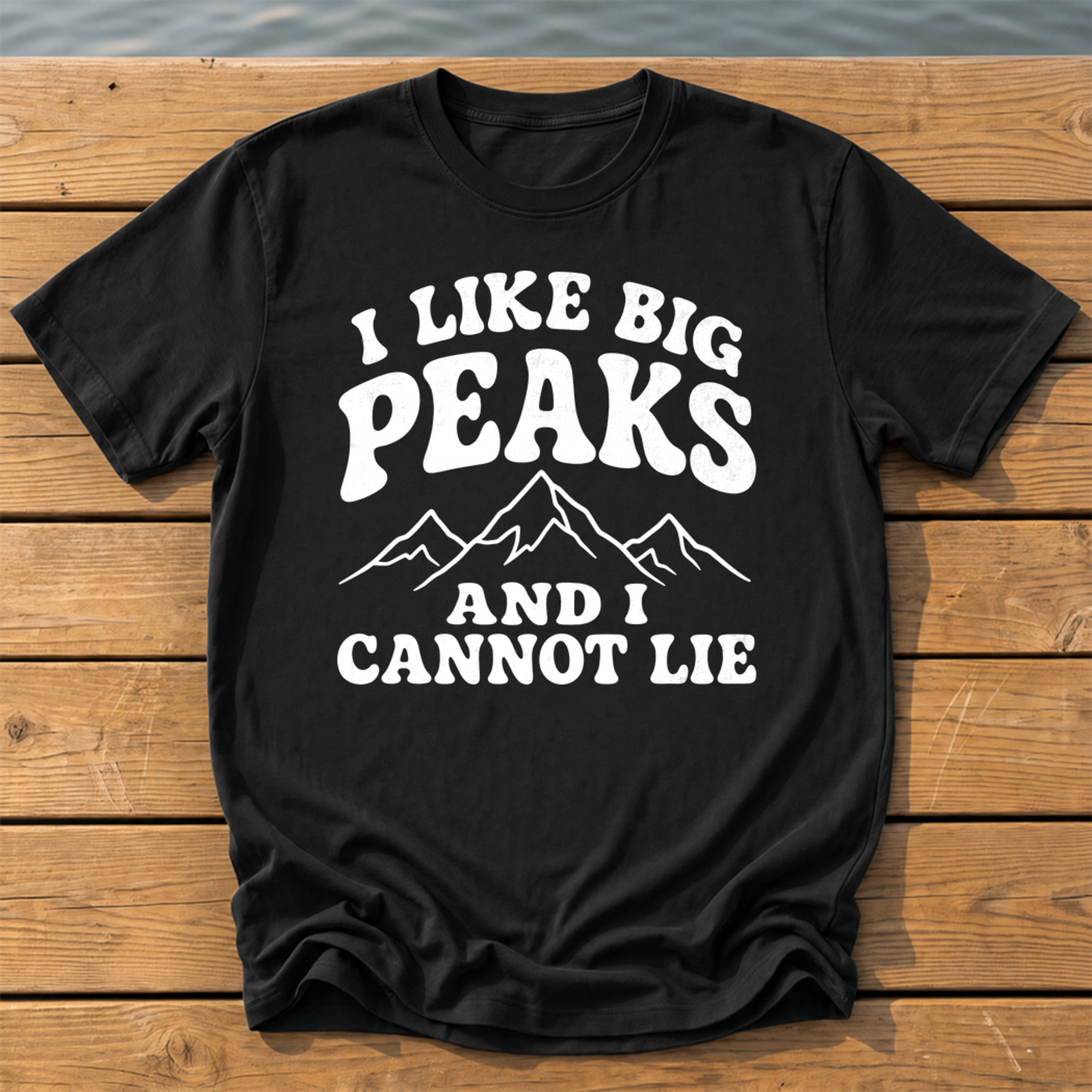 Outside-ish Design 19 T-Shirt — Black