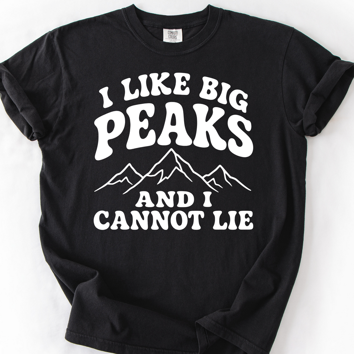 I Like Big Peaks — Black