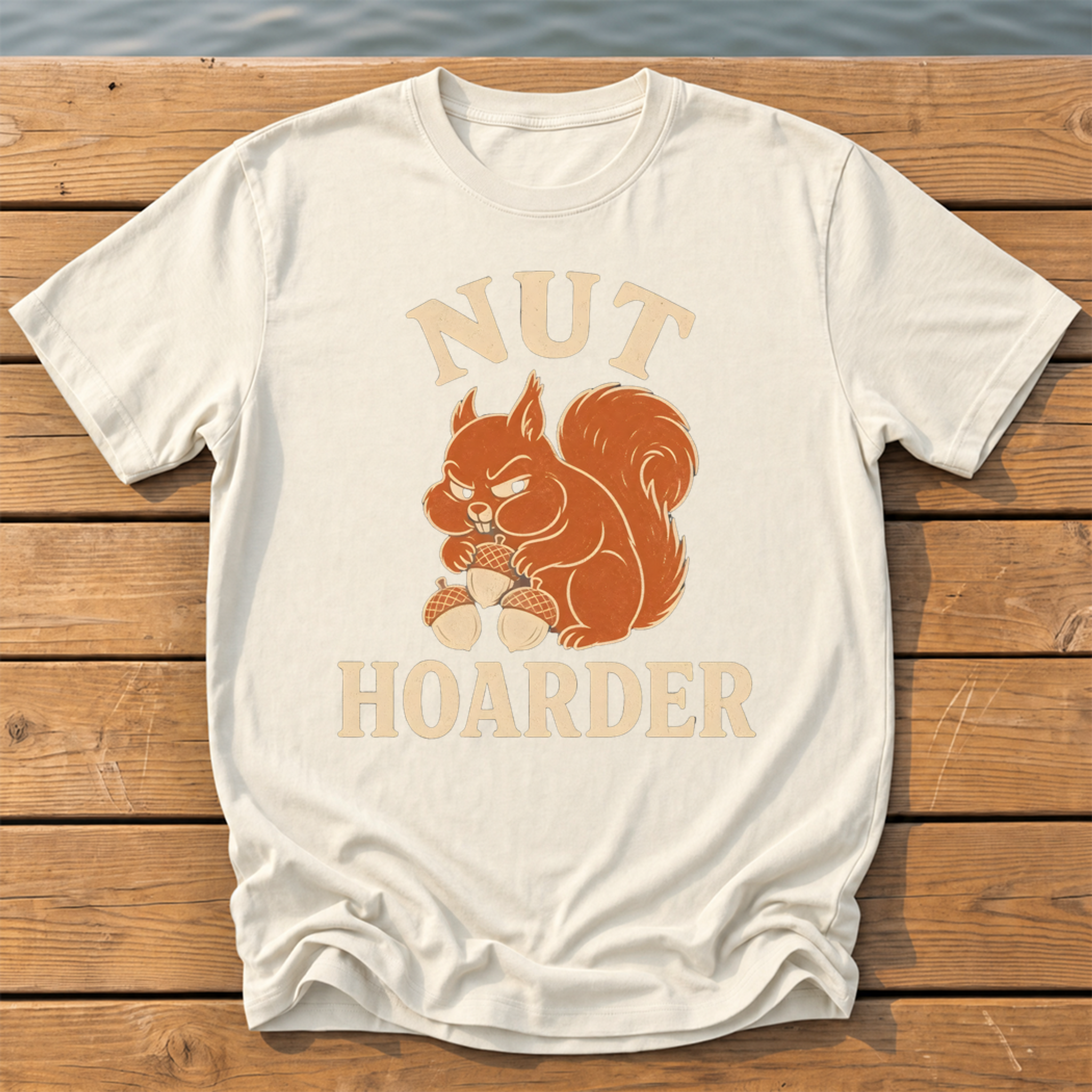 Outside-ish Design 25 T-Shirt — Ivory