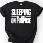 Sleeping Outside On Purpose — Black