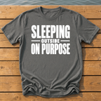 Outside-ish Design 26 T-Shirt — Pepper