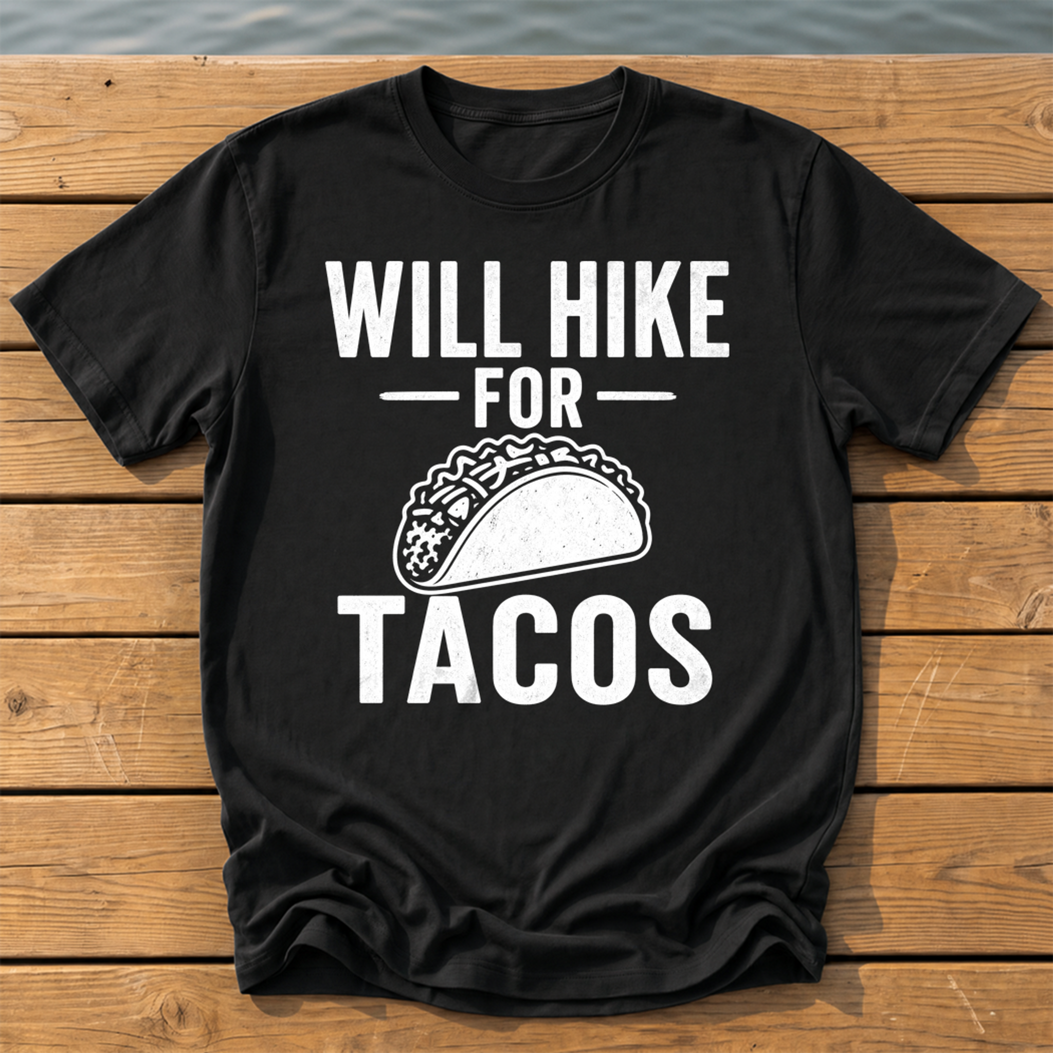 Outside-ish Design 27 T-Shirt — Black
