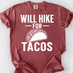 Will Hike For Tacos — Brick