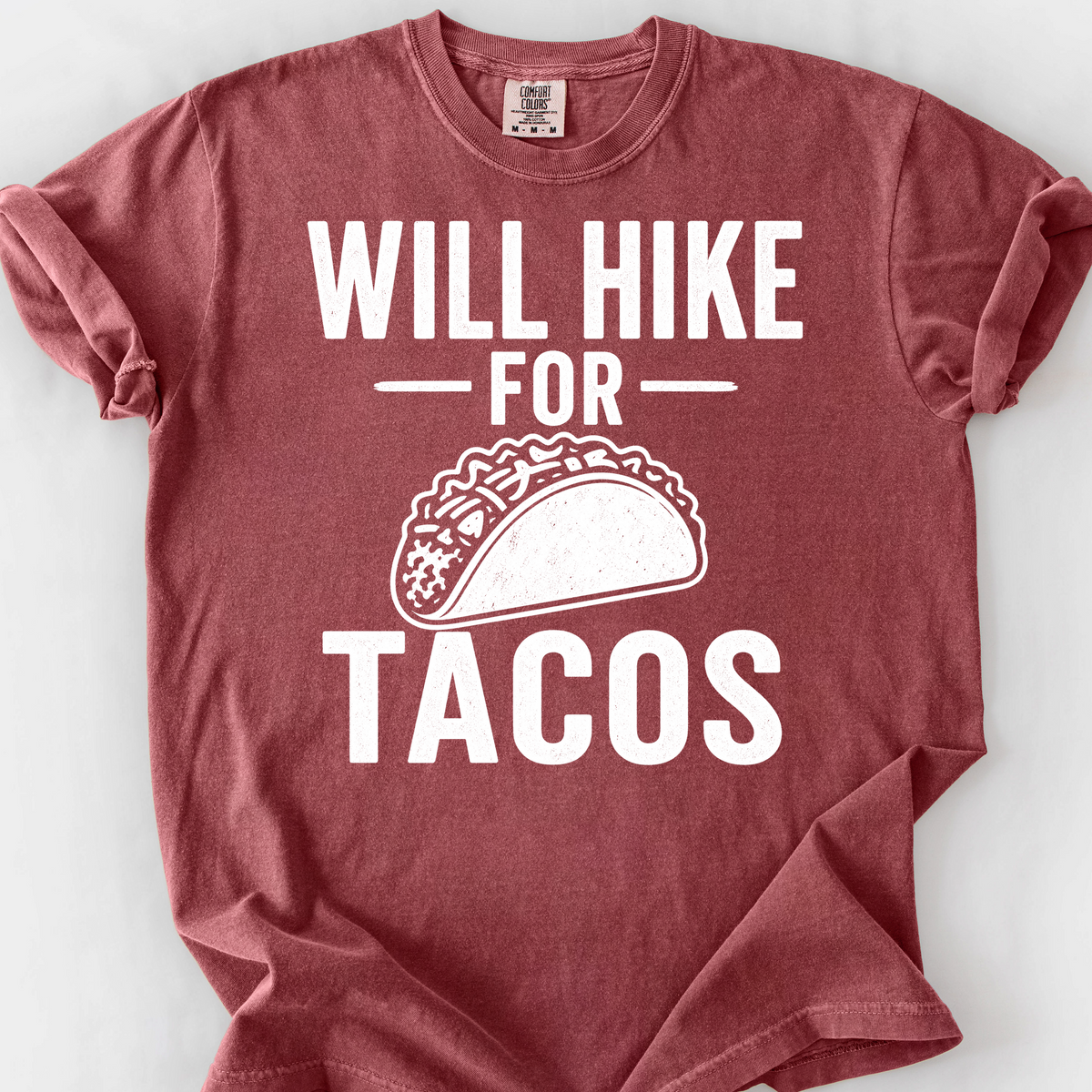 Will Hike For Tacos — Brick