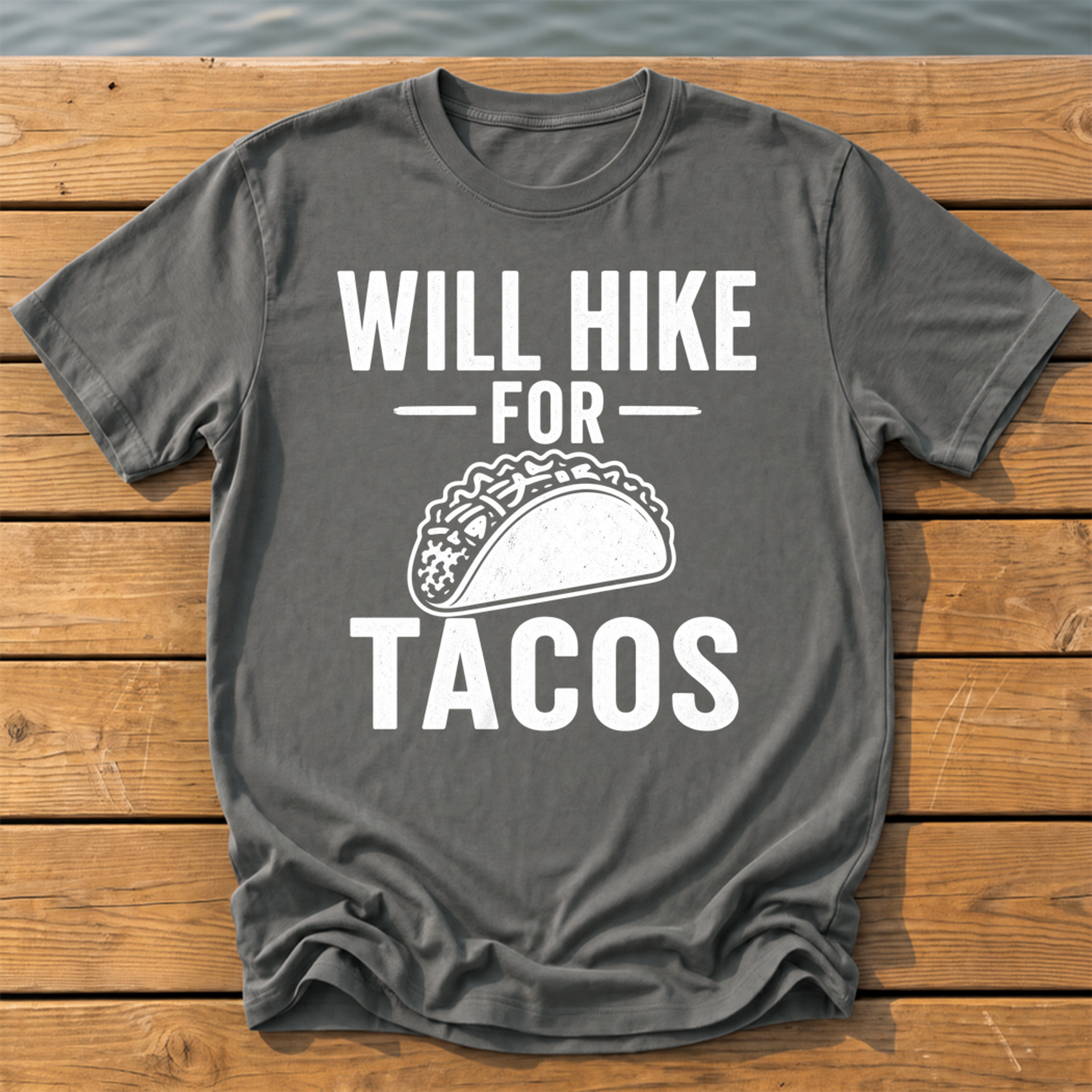 Outside-ish Design 27 T-Shirt — Pepper
