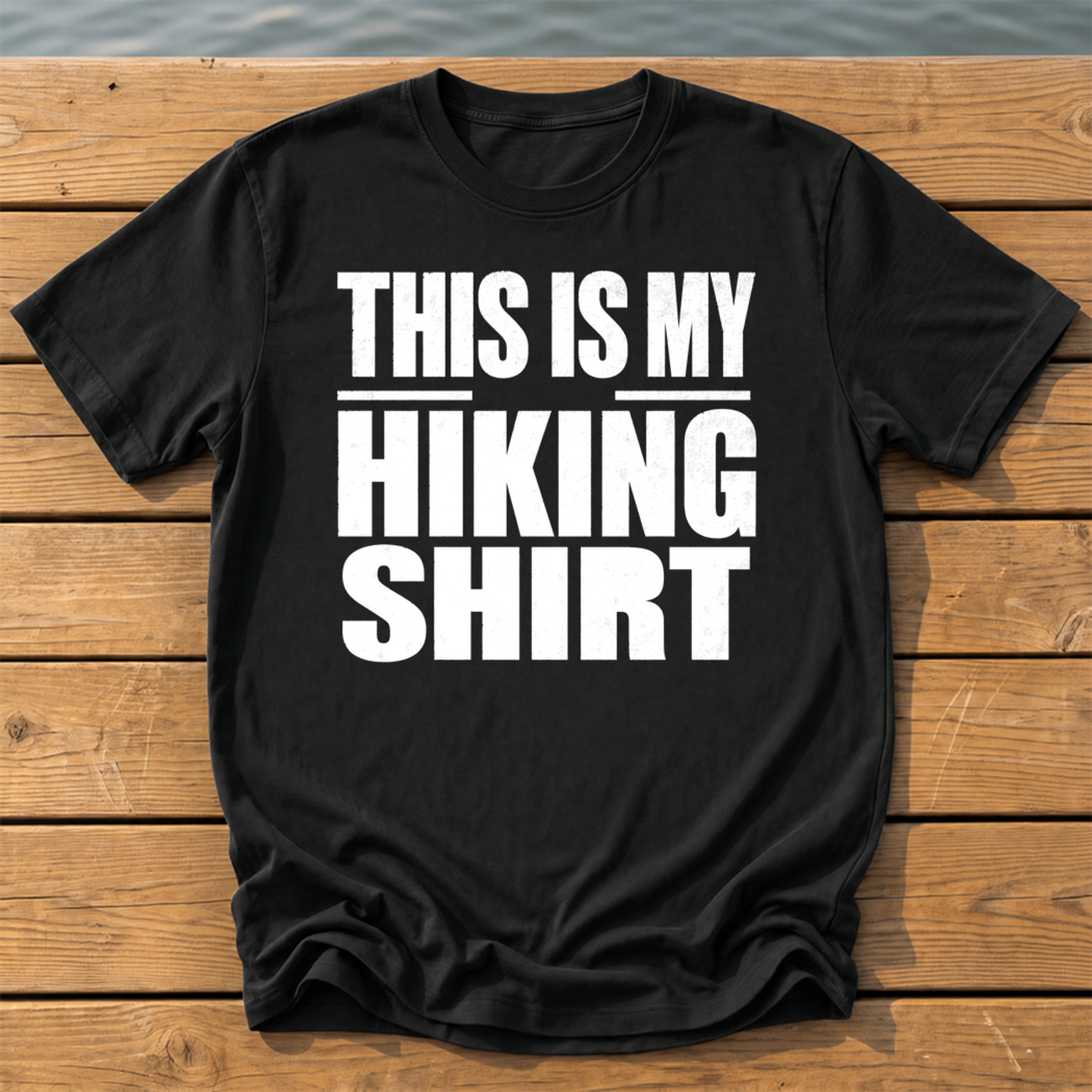 Outside-ish Design 28 T-Shirt — Black