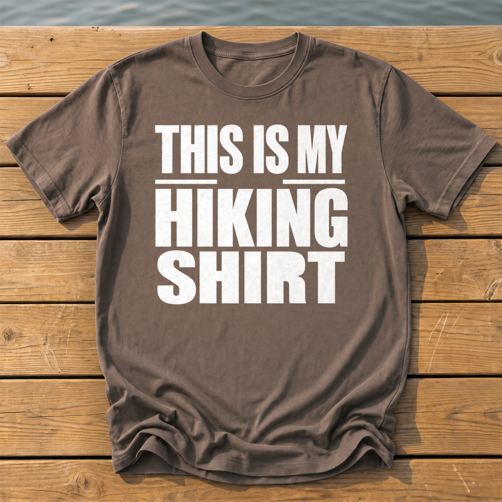 Outside-ish Design 28 T-Shirt — Espresso