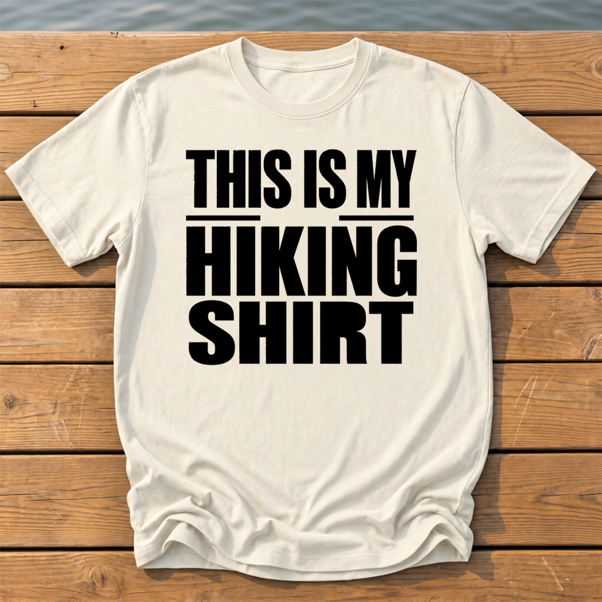 Outside-ish Design 28 T-Shirt — Ivory