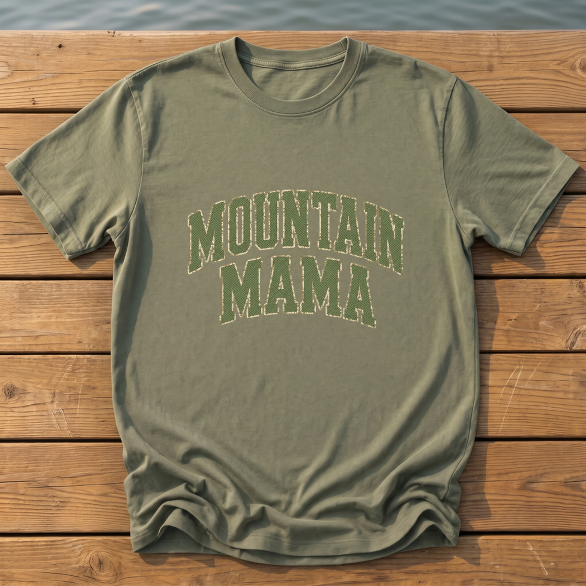 Outside-ish Design 29 T-Shirt — Moss