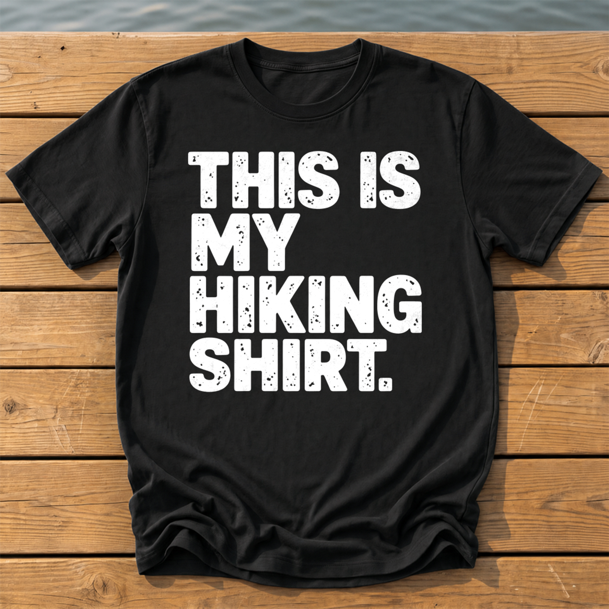 Outside-ish Design 31 T-Shirt — Black