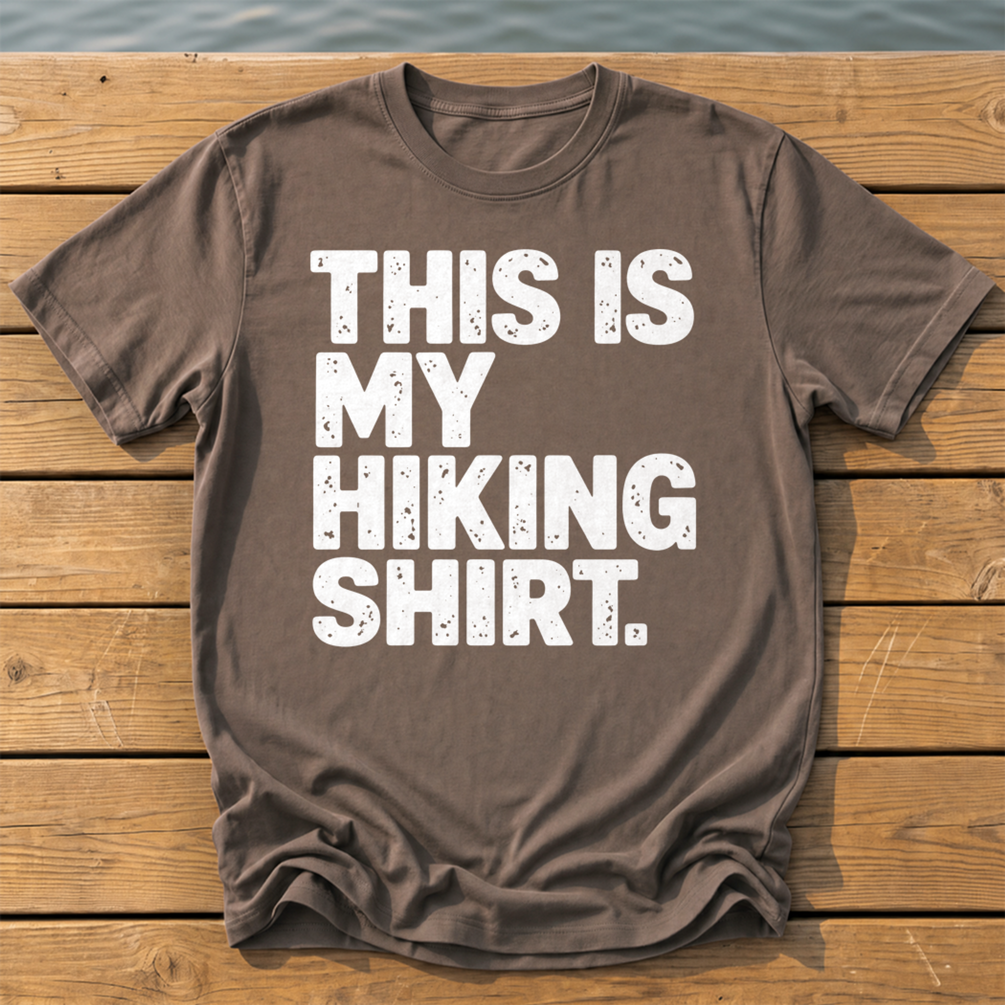 Outside-ish Design 31 T-Shirt — Espresso