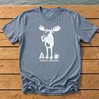 Outside-ish Design 32 T-Shirt — Blue Jean