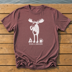 Outside-ish Design 32 T-Shirt — Brick