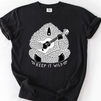 Keep It Wild T-Shirt — Black