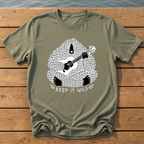 Outside-ish Design 34 T-Shirt — Moss