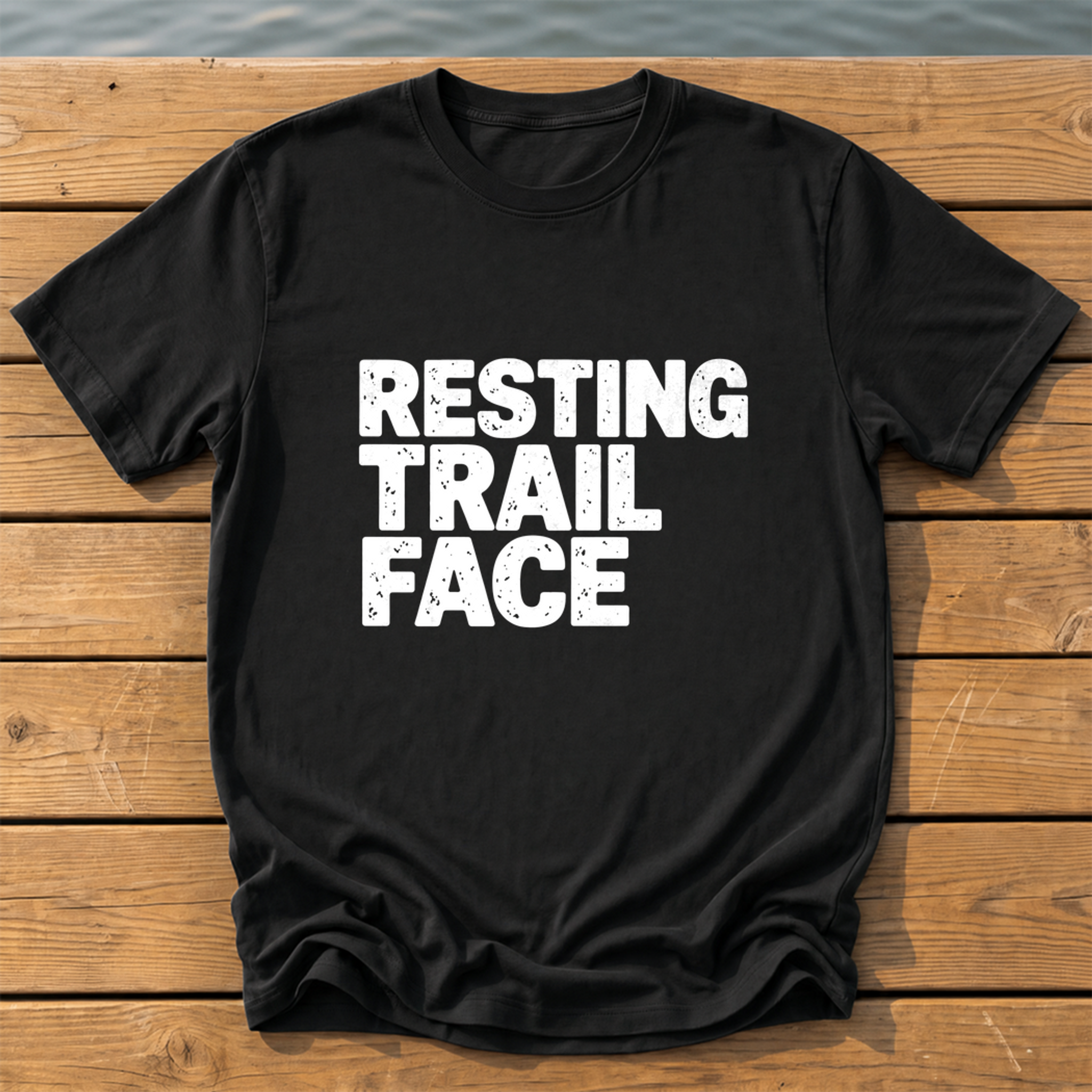 Outside-ish Design 35 T-Shirt — Black