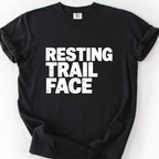 Resting Trail Face — Black
