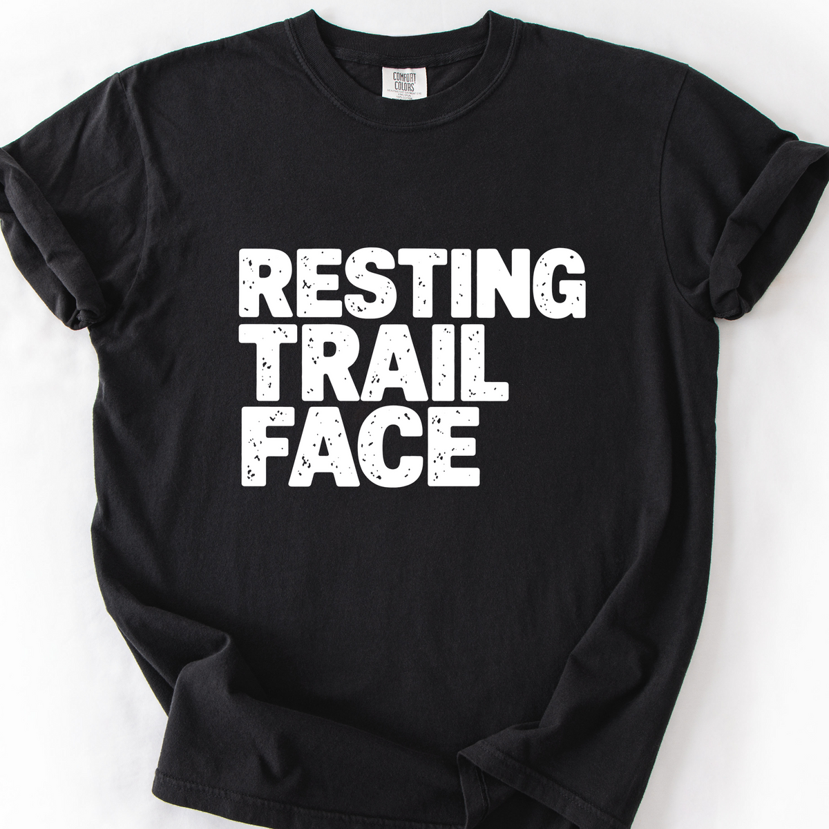 Resting Trail Face — Black