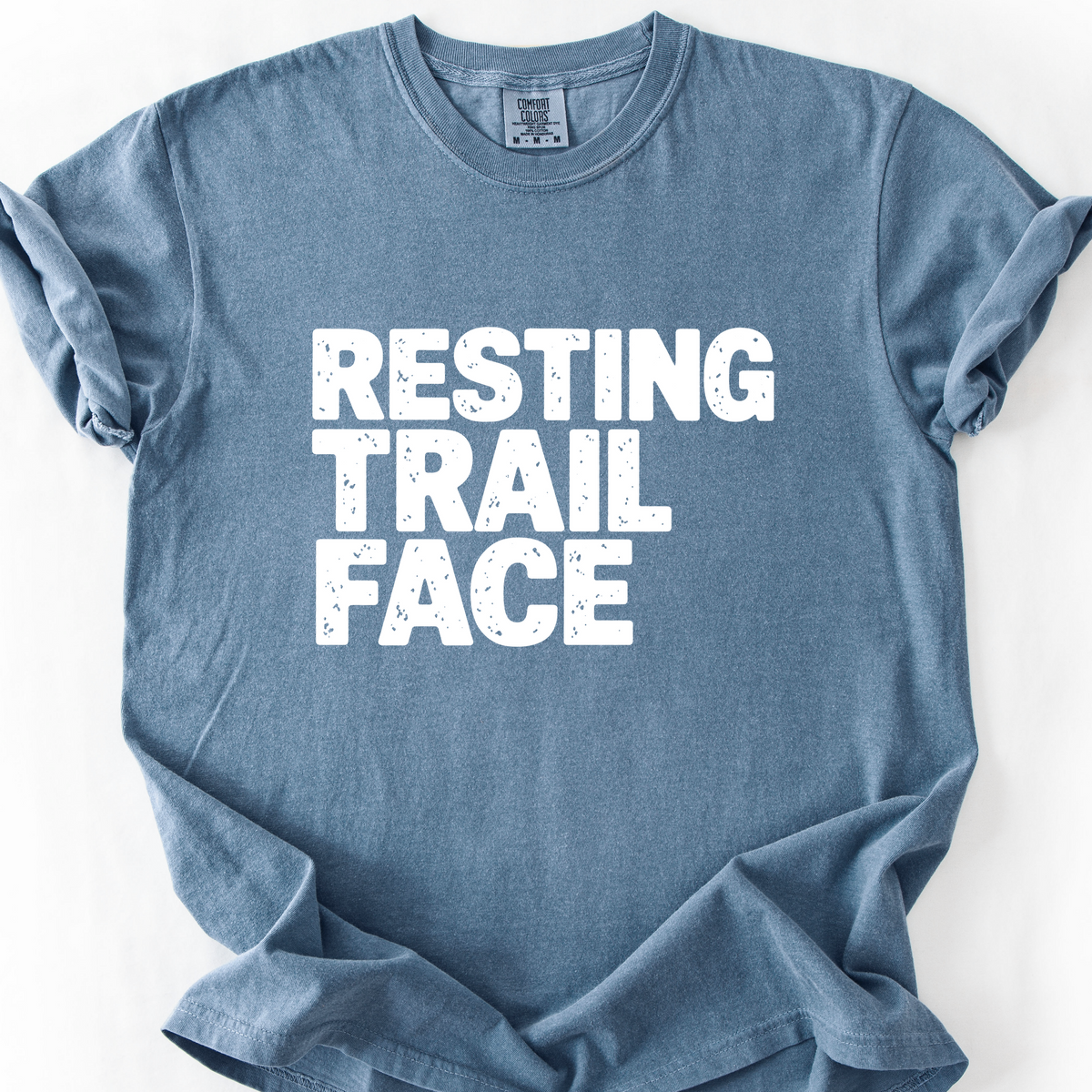 Resting Trail Face — Blue Jean