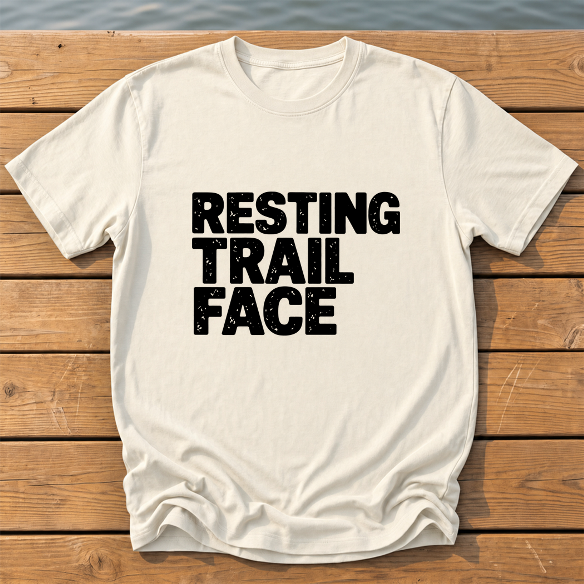 Outside-ish Design 35 T-Shirt — Ivory
