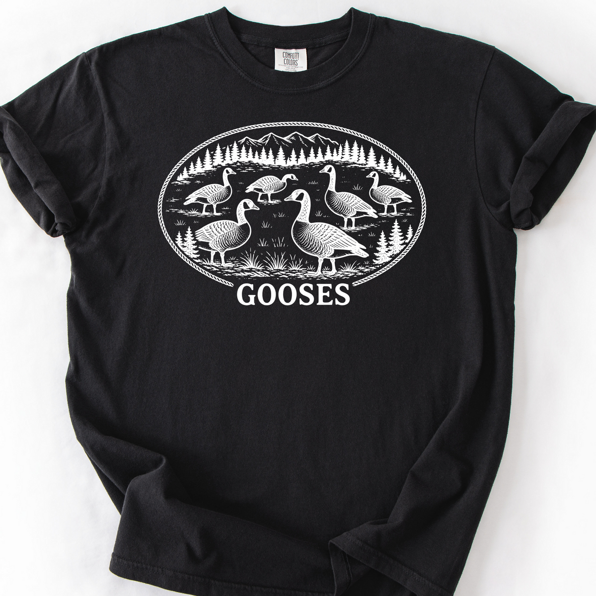 Gooses T-Shirt — Black