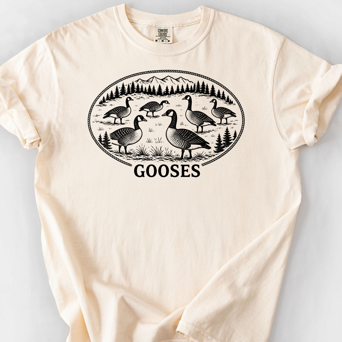 Gooses T-Shirt — Ivory