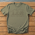 Outside-ish Design 42 T-Shirt — Moss