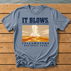 Outside-ish Design 43 T-Shirt — Blue Jean