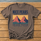 Outside-ish Design 45 T-Shirt — Espresso