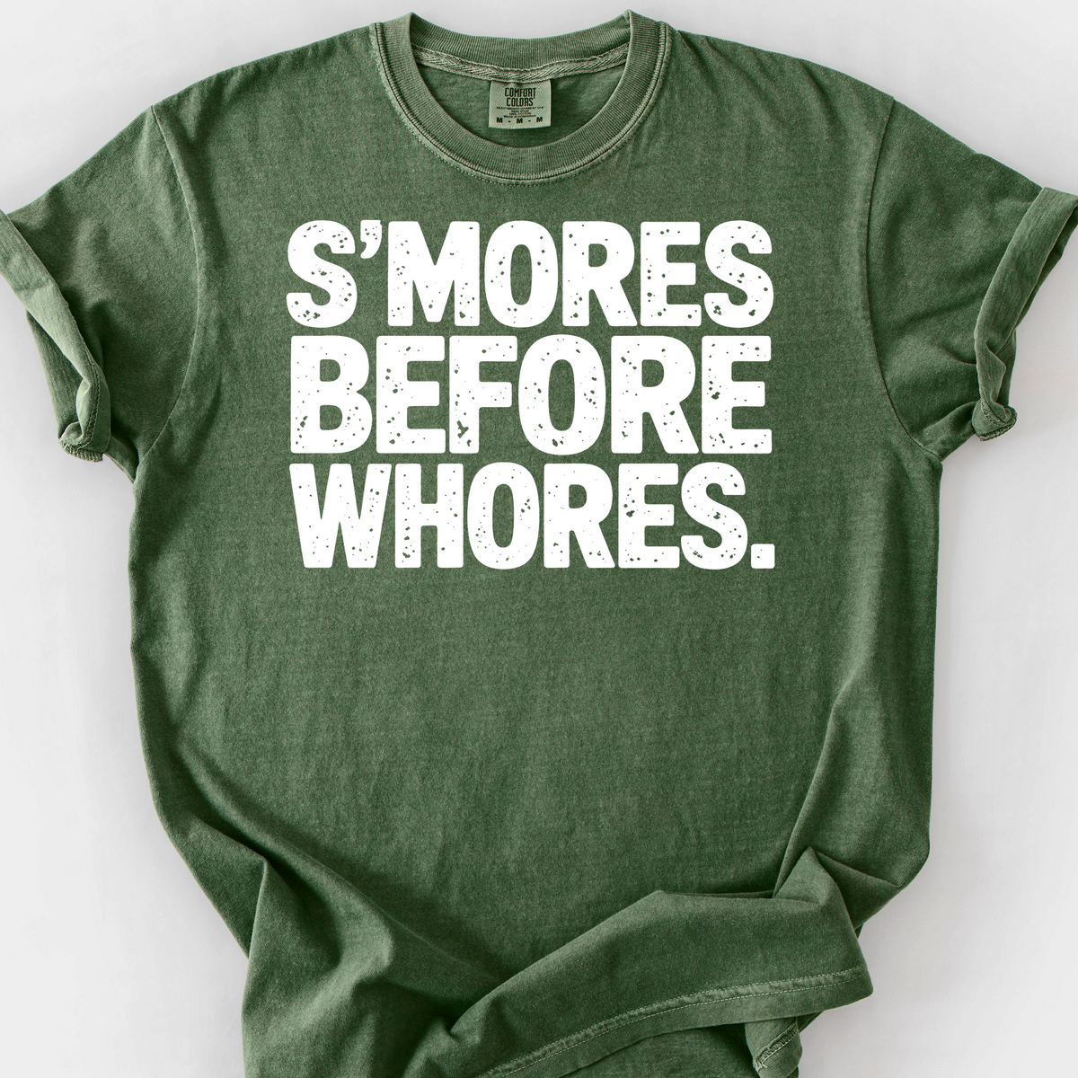 Outside-ish Design 47 T-Shirt — Moss