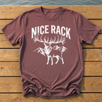 Outside-ish Design 48 T-Shirt — Brick