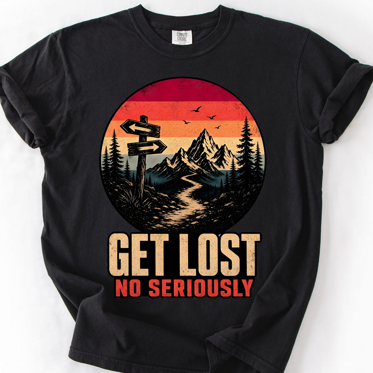 Get Lost Seriously — Black
