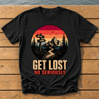 Outside-ish Design 51 T-Shirt — Black