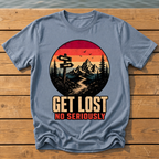 Outside-ish Design 51 T-Shirt — Blue Jean