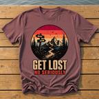 Outside-ish Design 51 T-Shirt — Brick