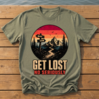 Outside-ish Design 51 T-Shirt — Moss