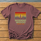Outside-ish Design 53 T-Shirt — Brick