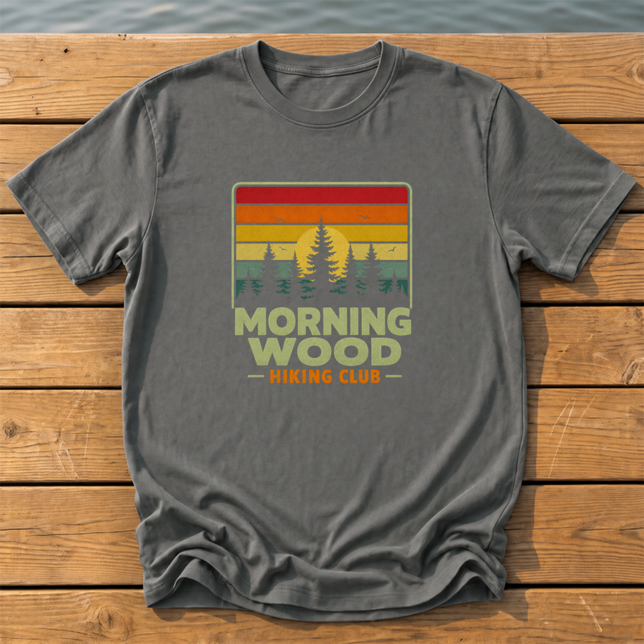 Outside-ish Design 53 T-Shirt — Pepper