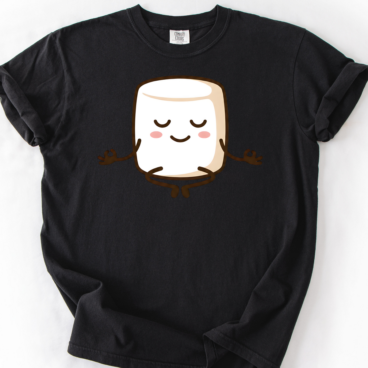 Meditating Marshmallow — Black