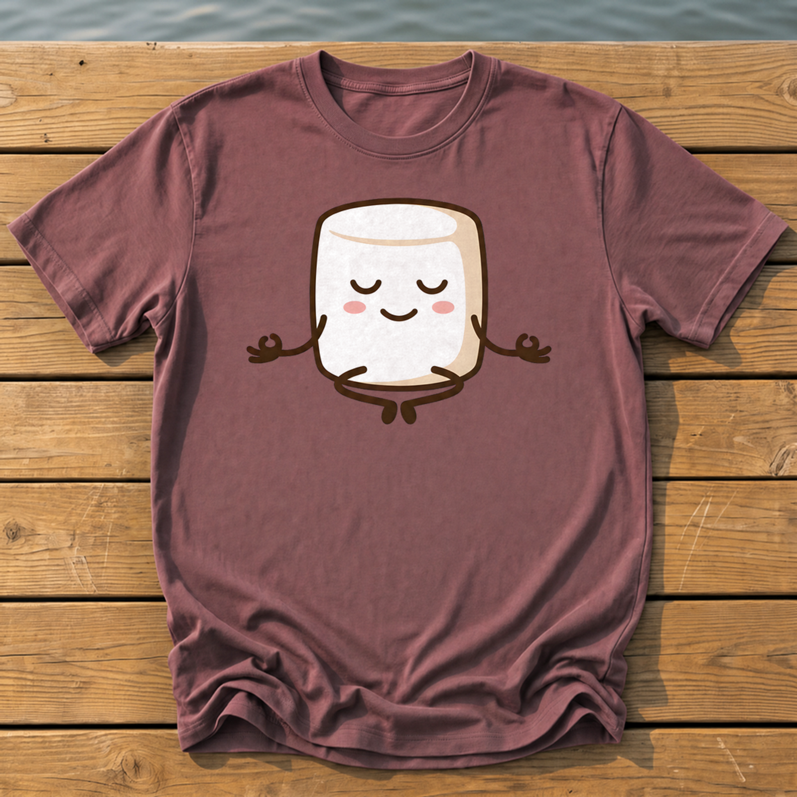 Outside-ish Design 60 T-Shirt — Brick