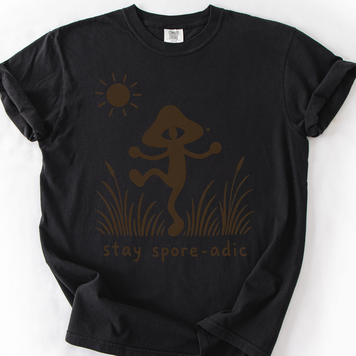 Stay Spore-adic T-Shirt — Black