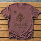 Outside-ish Design 62 T-Shirt — Brick