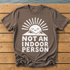 Outside-ish Design 63 T-Shirt — Espresso