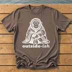 Outside-ish Design 64 T-Shirt — Espresso