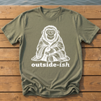Outside-ish Design 64 T-Shirt — Moss