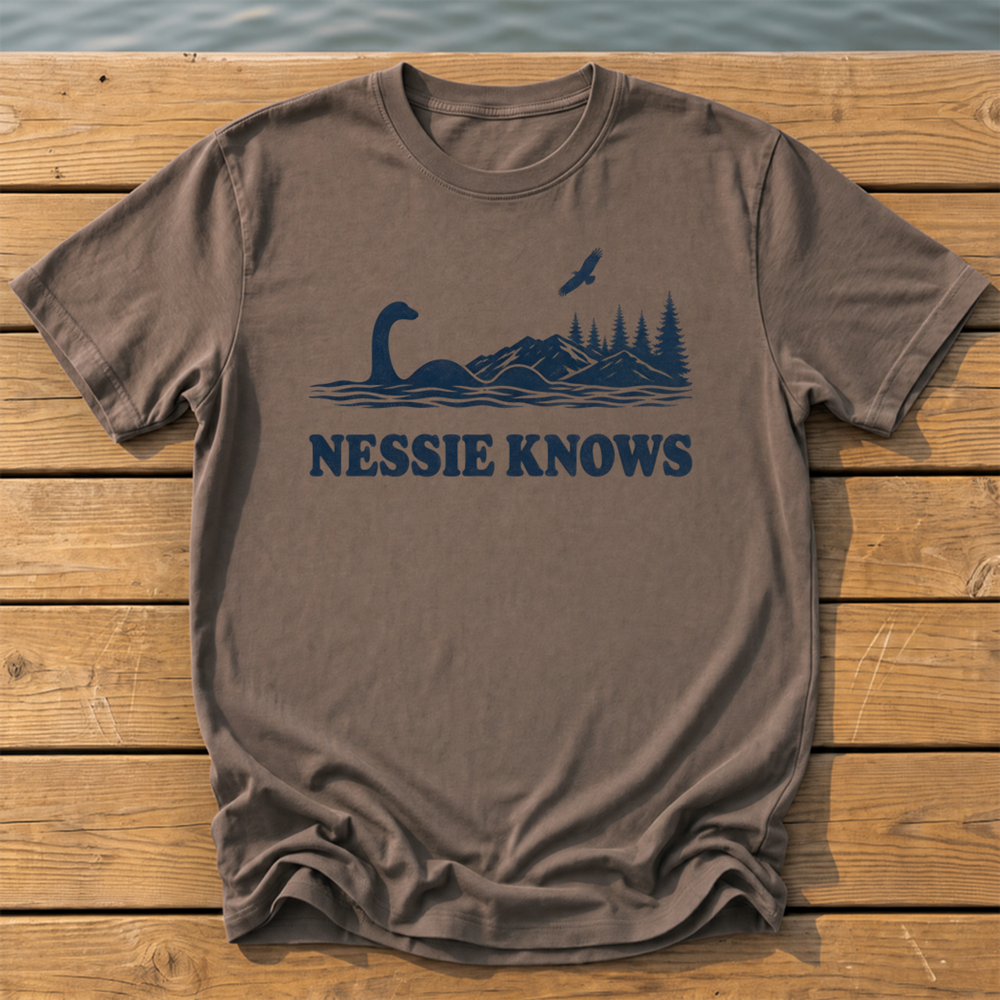 Outside-ish Design 65 T-Shirt — Espresso