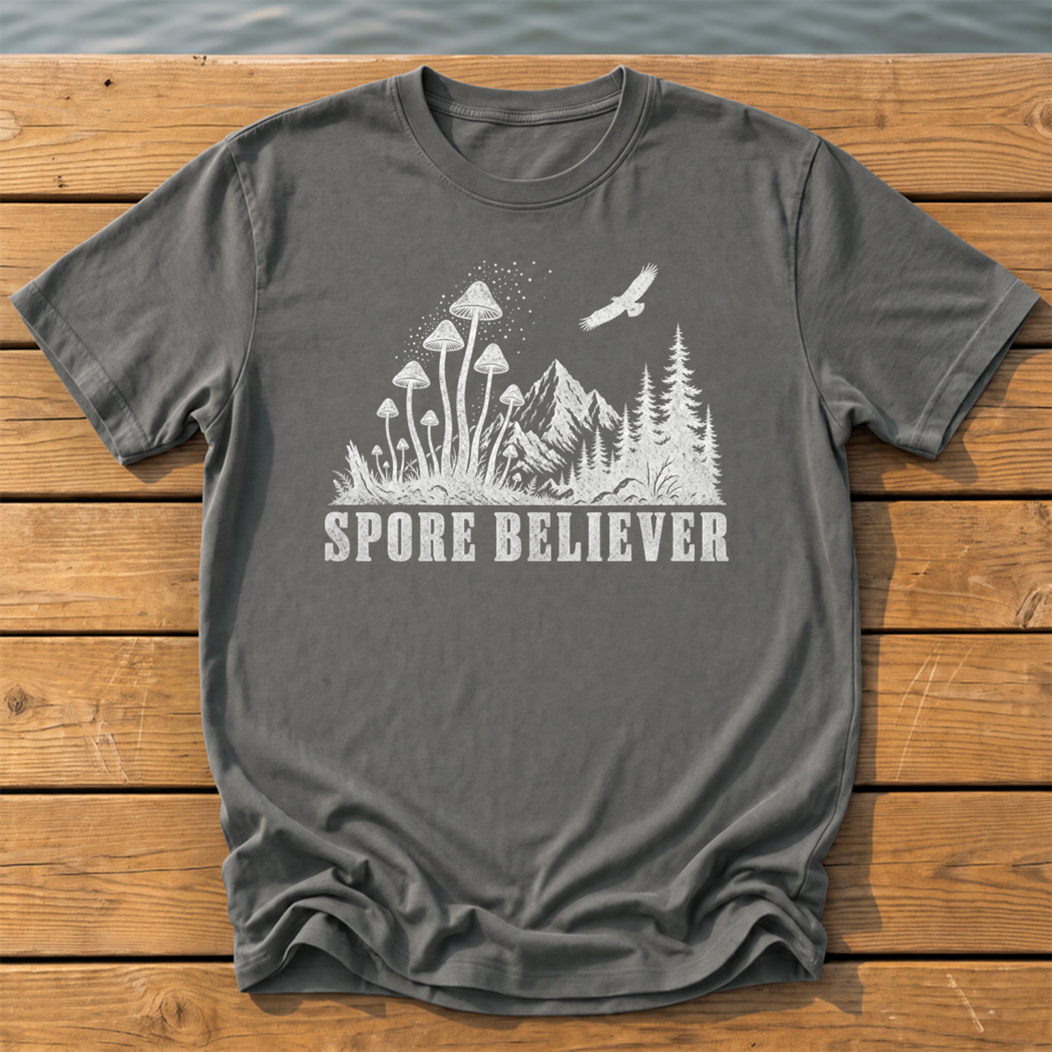 Outside-ish Design 69 T-Shirt — Pepper