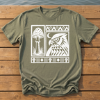 Outside-ish Design 70 T-Shirt — Moss